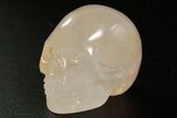 1.5" Polished Rose Quartz Crystal Skulls - Photo 4